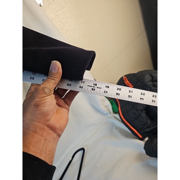 US COAST GUARD PEACOAT - VINTAGE Blue Wool Coat Mens 36 Reg, MEDIUM - Picture 7 of 15